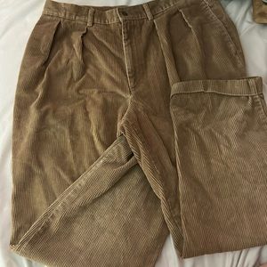 Tan corduroy pants